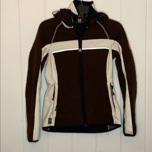 Dale of Norway Windstopper Jacket Cream and Brown